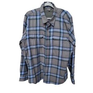Men’s Toad & Co Flannel Shirt Plaid XL